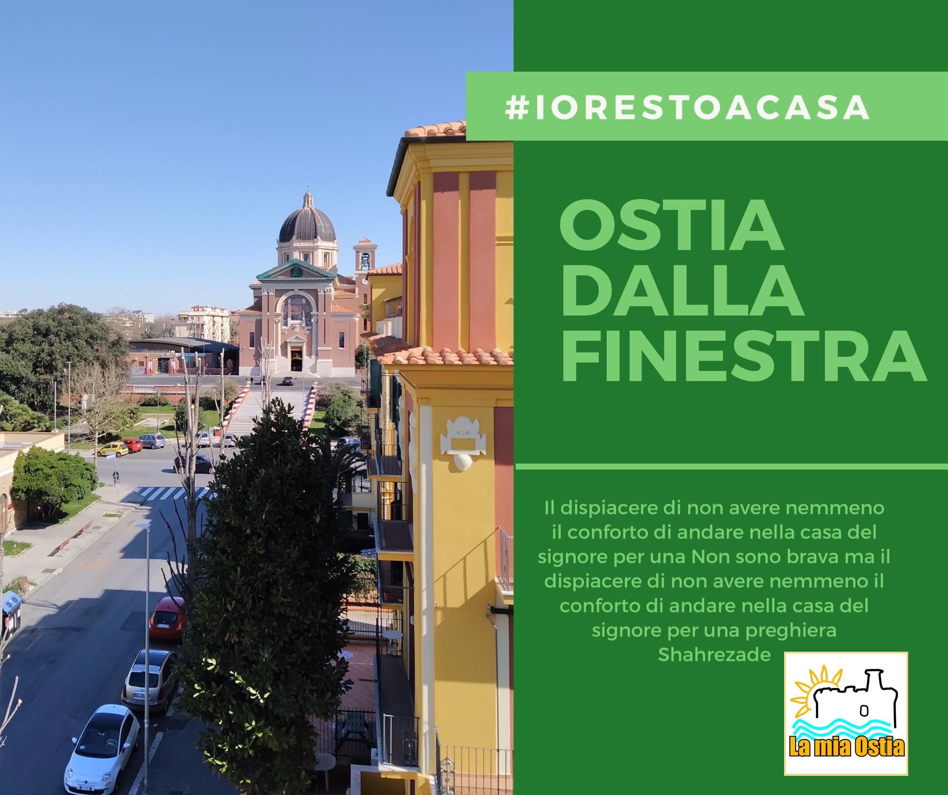 Ostia dalla finestra: mese di marzo